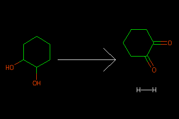 C1CC(O)C(O)CC1>>O=C1CCCCC1=O.[H][H]
