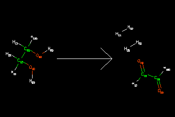 [*:1][C:2]([H:3])([O:4][H:5])[C:6]([H:7])([O:8][H:9])[*:10]>>[*:1][C:2](=[O:4])[C:6](=[O:8])[*:10].[H:3][H:5].[H:7][H:9]